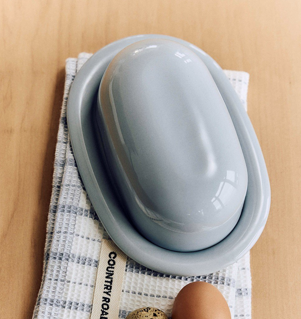 Country Road Butter Dish